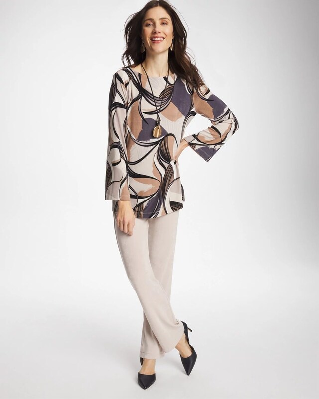 Travelers Waverly Bell Sleeve Tunic - image 2